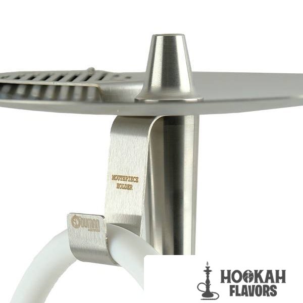 ODUMAN HOOKAH COSMO - SILVER BODY WHITE GLASS - Image 5