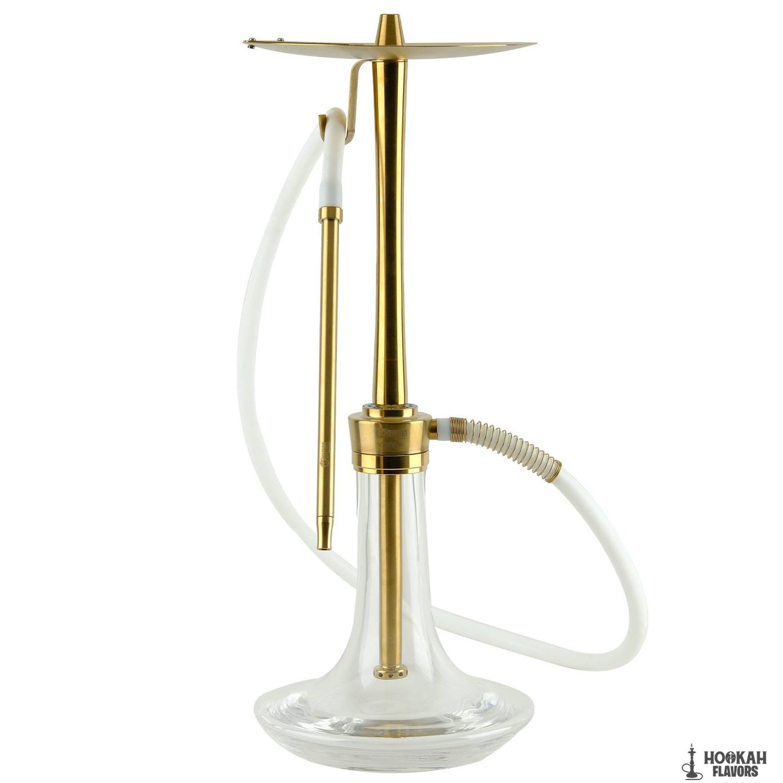 ODUMAN HOOKAH COSMO - GOLD BODY CLEAR GLASS