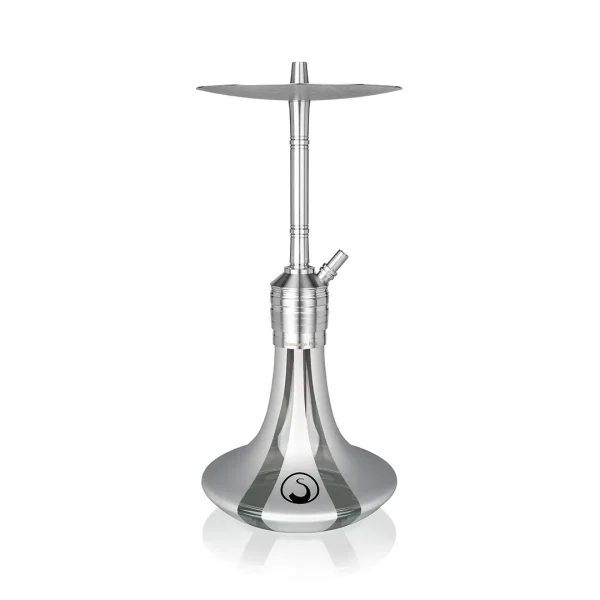 STEAMULATION SHISHA PURE ONE [+] - SILVER MATT METALIC