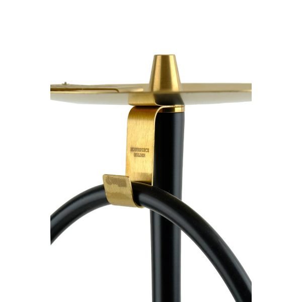 ODUMAN HOOKAH COSMO - GOLD/BLACK BODY BLACK GLASS - Image 4