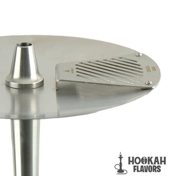 ODUMAN HOOKAH COSMO - SILVER BODY WHITE GLASS - Image 3