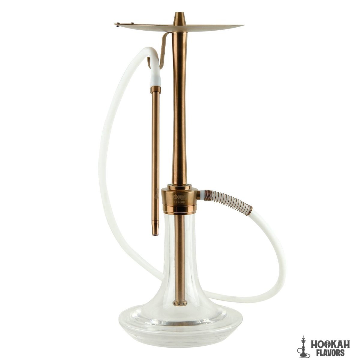 ODUMAN HOOKAH COSMO - BRONZE BODY CLEAR GLASS