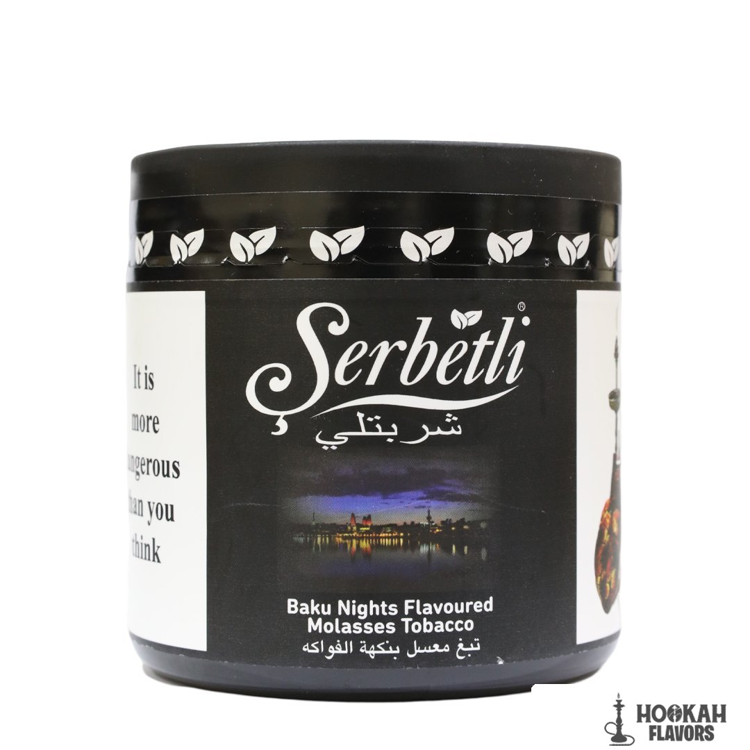 SERBETLI PREMIUM HOOKAH TOBACCO 250GM - BAKU NIGHTS