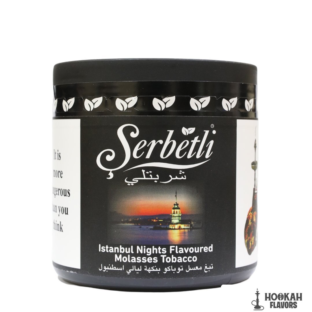 SERBETLI PREMIUM HOOKAH TOBACCO 250GM - ISTANBUL NIGHTS