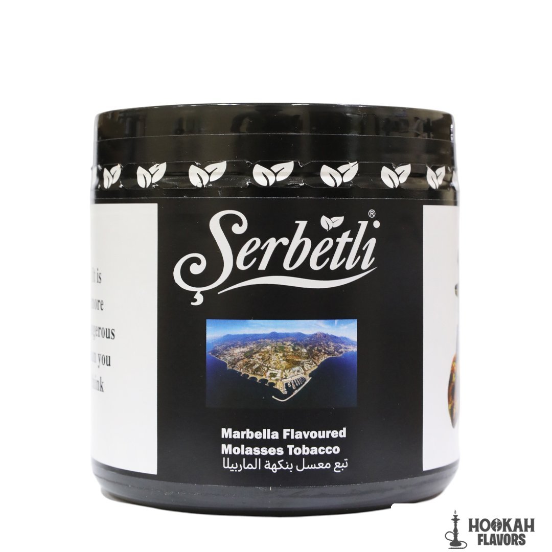 SERBETLI PREMIUM HOOKAH TOBACCO 250GM - MARBELLA
