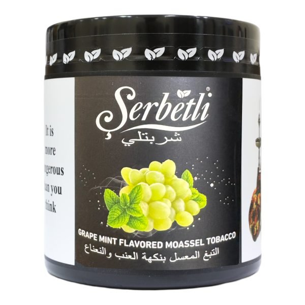 SERBETLI PREMIUM HOOKAH TOBACCO 1KG - GRAPE MINT