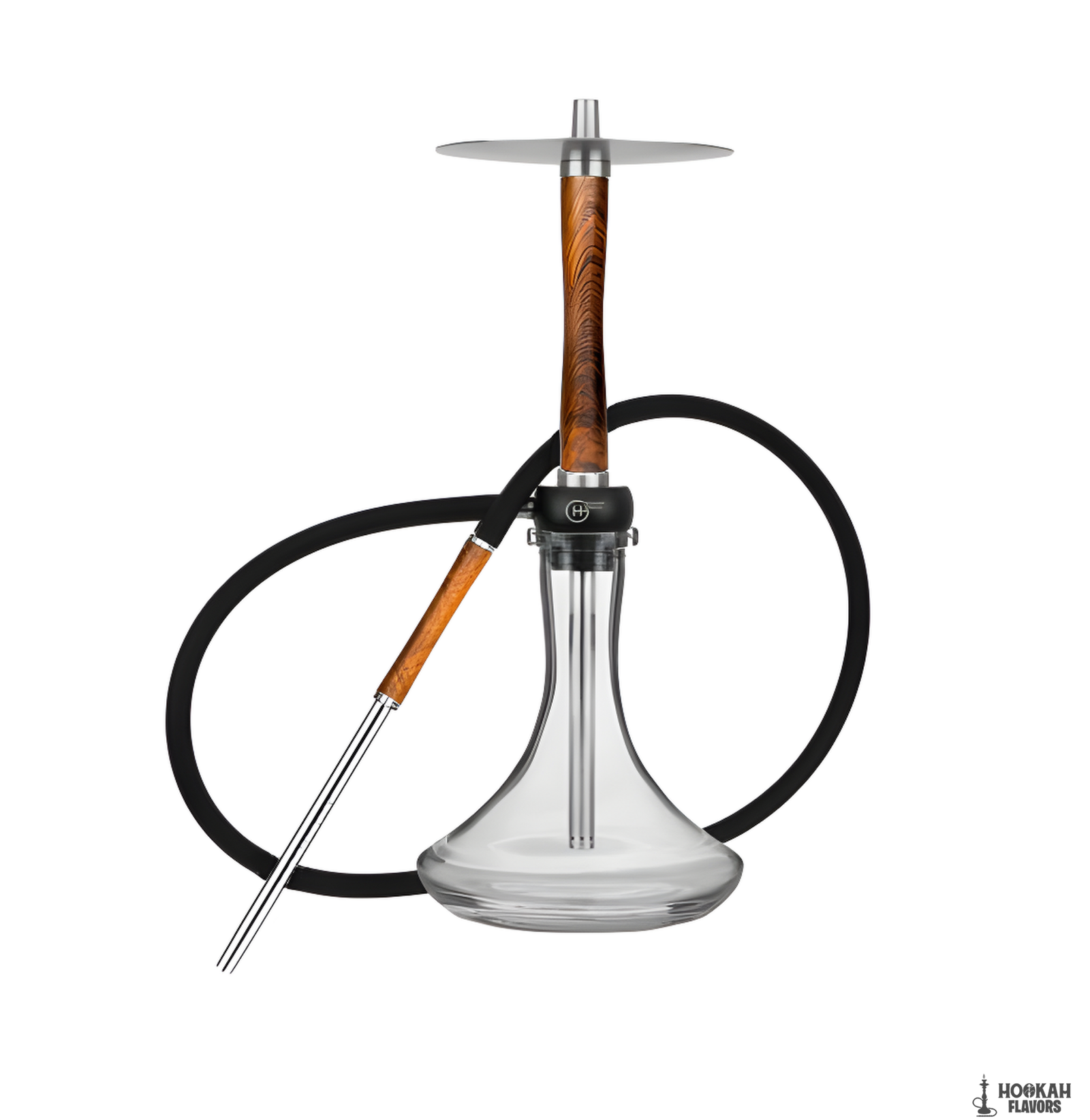 GEOMETRY HOOKAH LITTLE BRO - FLASH NATURAL WALNUT