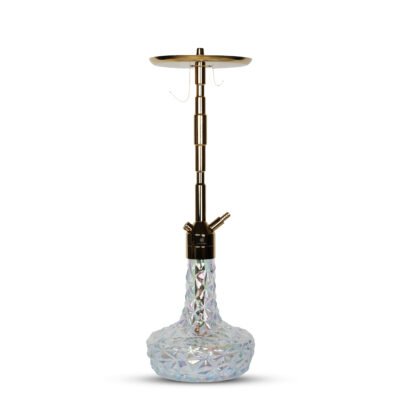 KERNO SHISHA XL CAL SHINY GOLD CRYSTAL R TR