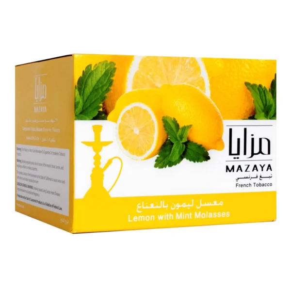 MAZAYA TOBACCO  LEMON MINT 250 GM