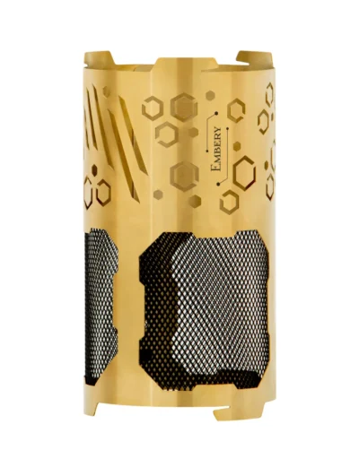 EMBERY MESHCOVER - GOLD BLACK