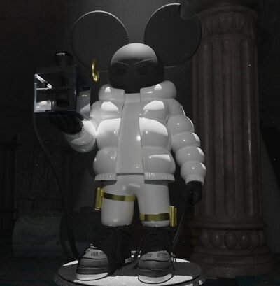 DRIPBEAR WITH SHISHA KIT WHITE