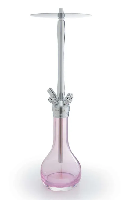 NARGILEM V2A SHISHA WITH BOWL SHINY PINK