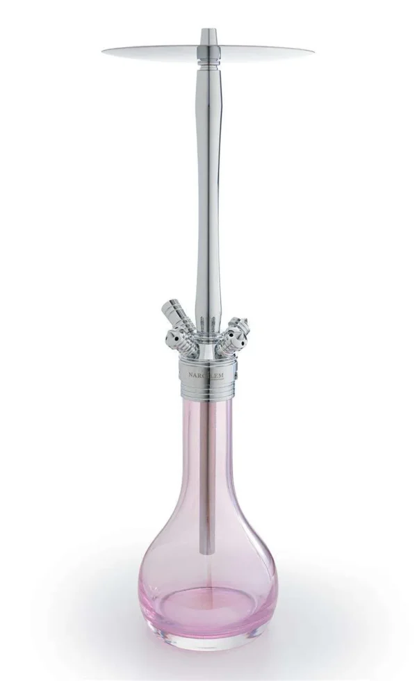 NARGILEM V2A SHISHA WITH BOWL SHINY PINK