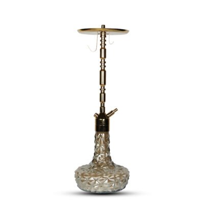KERNO SHISHA XL BARCELON ROSE GOLD CRYSTAL GRAY