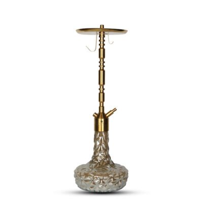 KERNO SHISHA XL BARCELON SHINY GOLD CRYSTAL BROWN