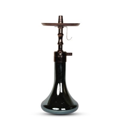 KERNO SHISHA MED DRAGON ROSE GOLD SHINY BLACK