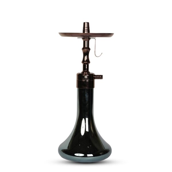 KERNO SHISHA MED DRAGON ROSE GOLD SHINY BLACK