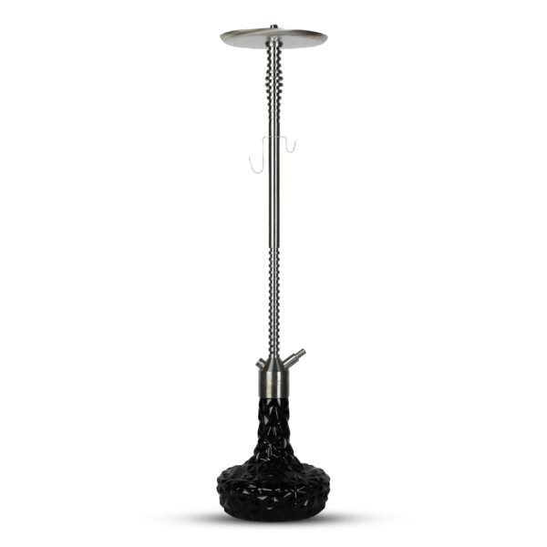 KERNO SHISHA XXL EIFFEL SILVER CRYSTAL BLACK